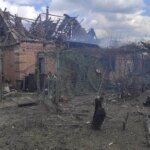 A person was killed and a child was injured as a result of a Russian airstrike on the Zaporizhzhia district