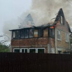 Massive Russian drone attack on Kyiv region caused a fire in a private house – Regional Military Administration
