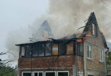 Massive Russian drone attack on Kyiv region caused a fire in a private house – Regional Military Administration