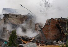 Russian drones strike Smila, two wounded in critical condition