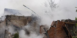 Russian drones strike Smila, two wounded in critical condition