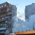 Night attack on Kyiv: one person killed and sixteen injured