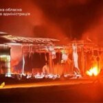 In the Zaporizhzhia district, a Russian drone hit a gas station, a woman was injured, and a fire broke out
