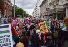 43 people detained in London during Tommy Robinson supporter marches and pro-Palestinian protests