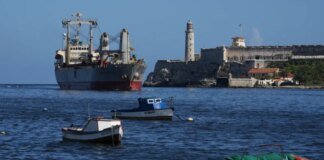 A ship with humanitarian aid from Mexico and Uruguay docked in Havana amid escalating tensions between the US and Cuba