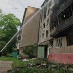 Russian airstrike on Druzhkivka claims a life and causes fires