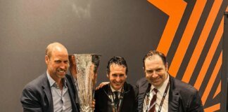 Prince William emotionally celebrated his favorite team's victory in the UECL final