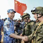 The Kremlin rejected reports that China secretly trained Russian soldiers for the war against Ukraine