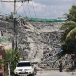 A 9-story unfinished building collapsed in the Philippines; dozens may be trapped under the rubble