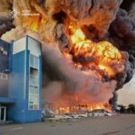 Districts of the Kyiv region were under a massive Russian attack overnight; fires broke out and houses were destroyed