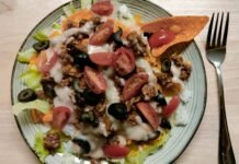Holidays and milestones were hard to celebrate after my husband died. A taco salad helped us break through the pain.