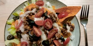 Holidays and milestones were hard to celebrate after my husband died. A taco salad helped us break through the pain.